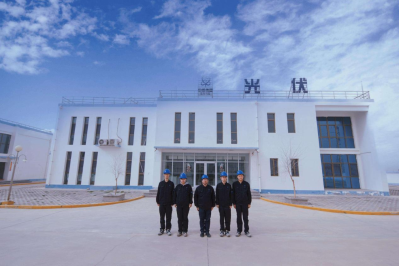 中核汇能甘肃公司金塔万晟光伏电站